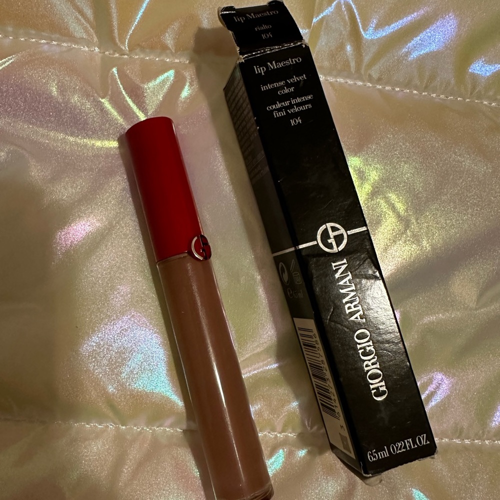 Giorgio Armani lip maestro in color Rialto